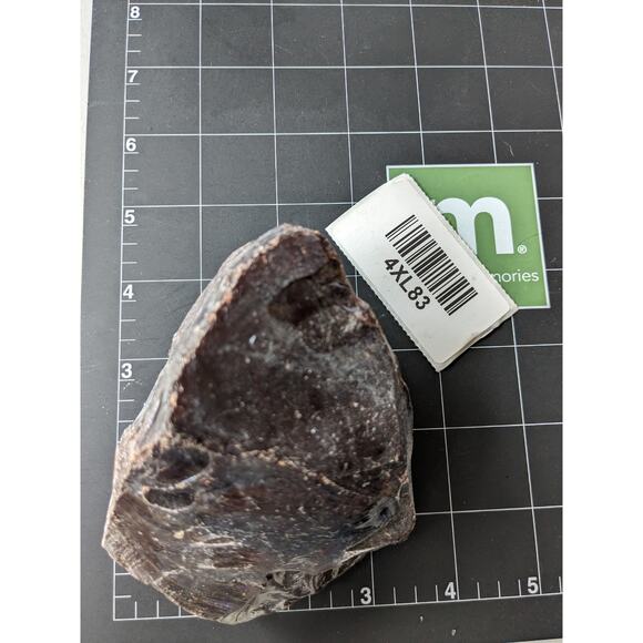 Chocolate Opaque Art Glass Cullet Slag Glass #4XL83 - Picture 6 of 6